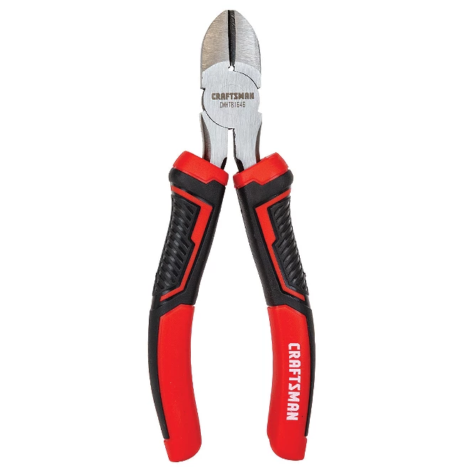 Wholesale ๐คฉ CRAFTSMAN Diagonal Cutting Pliers - 6" - Steel - Red and Black ๐ 1 Wholesale ๐คฉ CRAFTSMAN Diagonal Cutting Pliers - 6" - Steel - Red and Black ๐