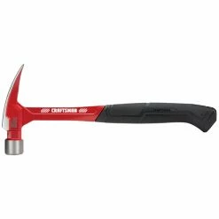 Promo 🔔 CRAFTSMAN 🔨 Hammer - General Purpose - Steel - 20 oz - Red and Black 🤩