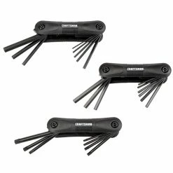 Best reviews of 😍 CRAFTSMAN Folding Hex Keys Set - Composite and Rubber - Black - 25 Keys ⭐