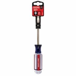 New 🎁 CRAFTSMAN Steel Flat Blade Screwdriver - 1/4" x 4" - Blue/Red ✨ 5 New 🎁 CRAFTSMAN Steel Flat Blade Screwdriver - 1/4" x 4" - Blue/Red ✨ -CRAFTSMAN Sales 2022 00276969c L