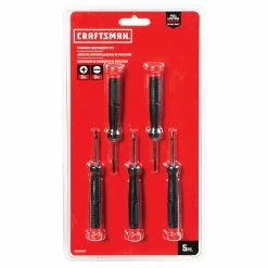 Best deal 🥰 CRAFTSMAN Screwdriver Precision Bit Set - Bi-Material - 5/Pack 🎉 -CRAFTSMAN Sales 2022 00276971c L