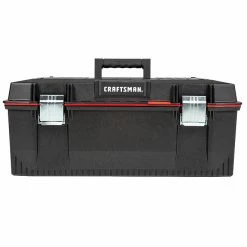 Buy 🛒 CRAFTSMAN Heavy-Duty Tool Box - 28" - Black 😀