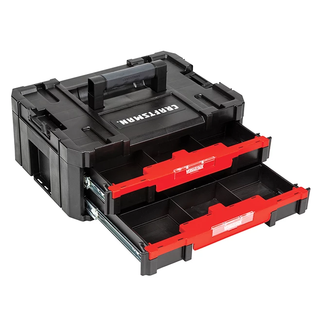 Brand new ๐ CRAFTSMAN Double-Drawer Tool Unit - Black and Red ๐ 3 Brand new ๐ CRAFTSMAN Double-Drawer Tool Unit - Black and Red ๐ - Image 3