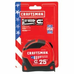 Promo ❤️ CRAFTSMAN Magnetic Measuring Tape - PRO-11 - 1.25'' x 25' - Red 🛒 -CRAFTSMAN Sales 2022 00276998d L