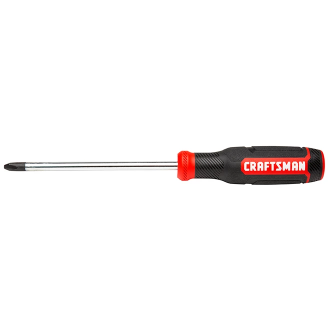 Budget 𧨠CRAFTSMAN Crosstip Screwdriver - Bi-Material - #3 x 6" - Red and Black π 1 Budget 𧨠CRAFTSMAN Crosstip Screwdriver - Bi-Material - #3 x 6" - Red and Black π