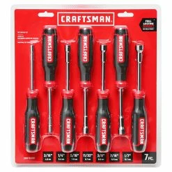 Deals โค๏ธ CRAFTSMAN Nut Driver Set - 1/4'' - Black/Red - 7 pieces ๐ 5 Deals โค๏ธ CRAFTSMAN Nut Driver Set - 1/4'' - Black/Red - 7 pieces ๐ -CRAFTSMAN Sales 2022 00277035c L