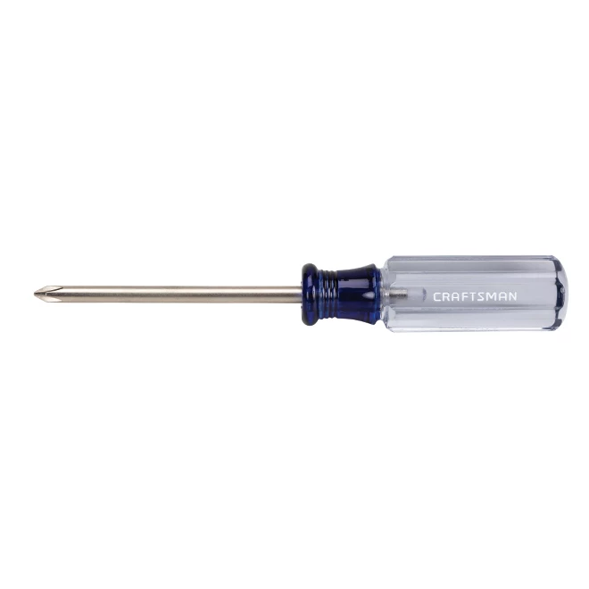 Cheapest 🎁 CRAFTSMAN Steel Phillips Screwdriver - #1 x 3" - Blue and Clear 🎁 1 Cheapest 🎁 CRAFTSMAN Steel Phillips Screwdriver - #1 x 3" - Blue and Clear 🎁
