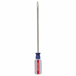 Buy 🛒 CRAFTSMAN Steel Flat Blade Screwdriver - 1/8" x 6" - Blue/Red 🎁