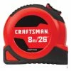 Coupon 👏 CRAFTSMAN Self-Locking Measuring Tape - 1'' x 26' - Red ⭐