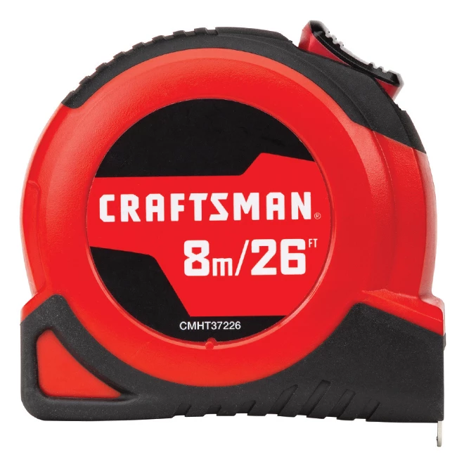 Coupon ๐ CRAFTSMAN Self-Locking Measuring Tape - 1'' x 26' - Red โญ 1 Coupon ๐ CRAFTSMAN Self-Locking Measuring Tape - 1'' x 26' - Red โญ