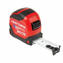 Buy 🤩 CRAFTSMAN PRO-11 Measuring Tape - 1.25'' x 26' - Red 🛒 -CRAFTSMAN Sales 2022 00277074c L