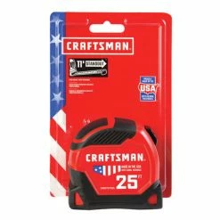 Buy 🤩 CRAFTSMAN PRO-11 Measuring Tape - 1.25'' x 26' - Red 🛒 -CRAFTSMAN Sales 2022 00277074e L