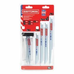 Brand new ✔️ Craftsman Reciprocating Saw Blade Set - Bi-Metal - Universal - Hard Case - Various Sizes 👏 -CRAFTSMAN Sales 2022 00277088b L