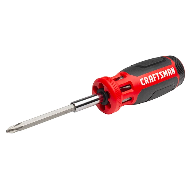 Discount 🤩 CRAFTSMAN Multi-Bit Screwdriver - Push-N-Pick - Red and Black 🎉 2 Discount 🤩 CRAFTSMAN Multi-Bit Screwdriver - Push-N-Pick - Red and Black 🎉 - Image 2