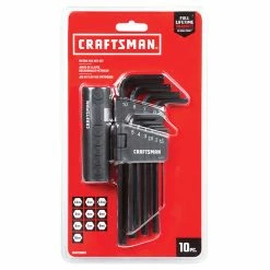 Coupon 😉 CRAFTSMAN Hexagonal Key Set - Metric - 10 Pieces 🌟 -CRAFTSMAN Sales 2022 00277094d L