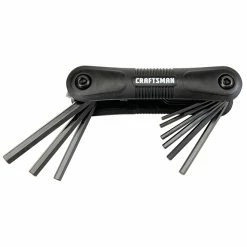 Deals 🛒 CRAFTSMAN Hexagonal Key Set - SAE - 9 Bits - Composite 🛒