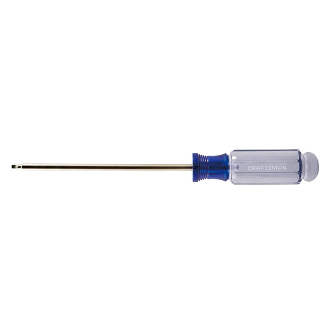 Brand new ๐ CRAFTSMAN Square Screwdriver - #2 x 6" - Blue and White ๐ 1 Brand new ๐ CRAFTSMAN Square Screwdriver - #2 x 6" - Blue and White ๐