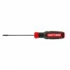 Promo 😀 CRAFTSMAN Square Screwdriver - #0 x 4" - Red and Black 💯