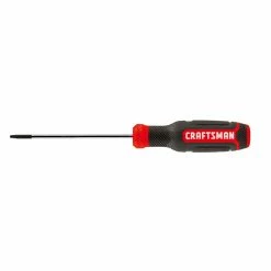 Promo 😀 CRAFTSMAN Square Screwdriver - #0 x 4" - Red and Black 💯