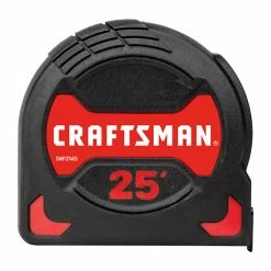 Outlet 😍 Craftsman Easy Grip 1-Pack 25-ft Tape Measure 👏