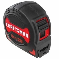 Cheap ✔️ CRAFTSMAN Crasftman Easy Grip 26-ft Measuring Tape ⭐ -CRAFTSMAN Sales 2022 00277211c L