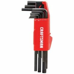 Best Sale 🤩 Craftsman SAE Hex Key Set - Steel - 10/Pack 😀