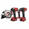 Cheap 🔔 Craftsman V20 4-Tool Combo Kit with Batteries and Charger - LED Light - Variable Speed - Cordless ✔️