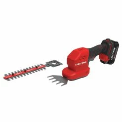 Outlet 🔔 Craftsman 2-in-1 Cordless Electric Hedge Trimmer - 20 V MAX - 8-in ⭐