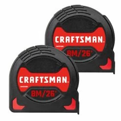 Buy 🎁 Craftsman Easy Grip 2-Pack 26-ft Measuring Tapes 🌟