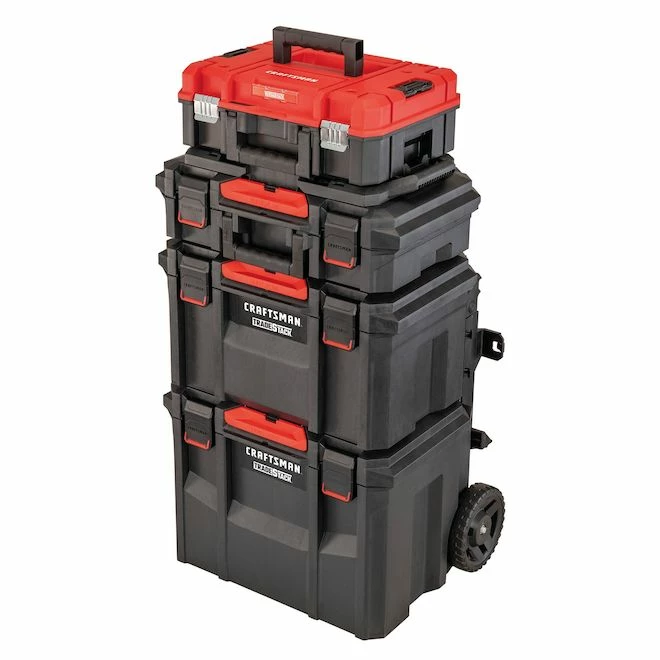 Budget 🛒 CRAFTSMAN 22-in Storage Tower (Red and Black) 💯 3 Budget 🛒 CRAFTSMAN 22-in Storage Tower (Red and Black) 💯 - Image 3