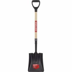 Flash Sale 🤩 Craftsman Tempered Steel Square Shovel - 43-in - Black 🎁