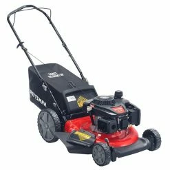 Promo ✔️ Craftsman 3-in-1 Gas Push Lawn Mower - 159 cc - Steel - Red 🛒