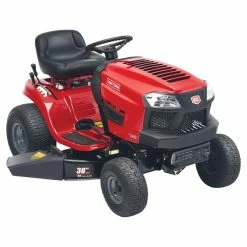 Best Sale 🥰 CRAFTSMAN Gas-Powered Lawn Tractor - 38" - 439 cc - Red and Black 🎉