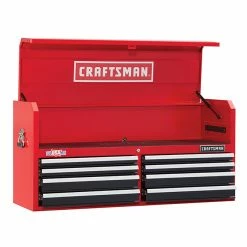 Wholesale 🔥 CRAFTSMAN Tool Chest - 8 Drawers - 52" x 16" x 24.5" - Red and Black 👍