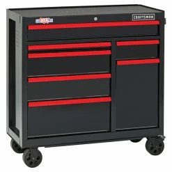 Cheapest ⭐ CRAFTSMAN Tool Cabinet - 7 Drawers - 41" - Red and Black 💯