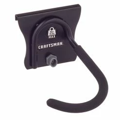 Wholesale 😀 Craftsman VersaTract Vertical Bike Hook - Black Steel 🛒