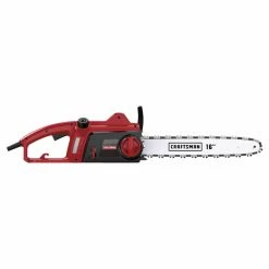 Deals 🎉 Craftsman Electric Chainsaw - 12 A - 16-in - Red and Black 🔔