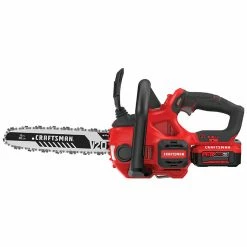 New 🔔 Craftsman V20 Compact Cordless Chainsaw - 20 V - 4 A - 12-in - Red 😍 -CRAFTSMAN Sales 2022 22465131d L