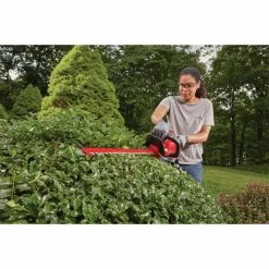 Coupon ⌛ Craftsman(MD) - Electric Hedge-Trimmer - 24'' - 4 Ah - Red ✔️ -CRAFTSMAN Sales 2022 22465140d L