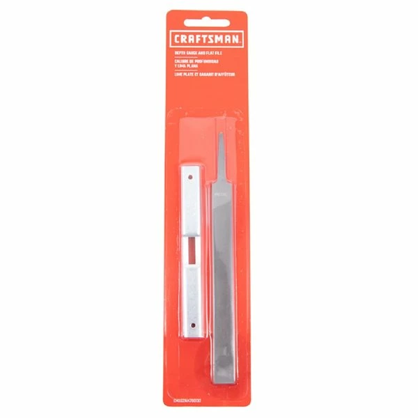 Cheapest ⌛ Craftsman Depth Gauge and Flat File ✔️ 1 Cheapest ⌛ Craftsman Depth Gauge and Flat File ✔️