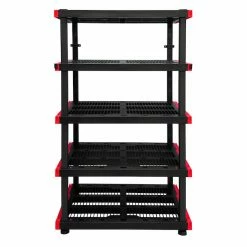 Hot Sale 🎉 Craftsman Modular 5-Shelf Storage Unit - Plastic - 72-in x 40-in x 24-in - Black ⌛