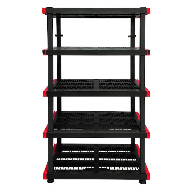 Hot Sale 🎉 Craftsman Modular 5-Shelf Storage Unit - Plastic - 72-in x 40-in x 24-in - Black ⌛ 1 Hot Sale 🎉 Craftsman Modular 5-Shelf Storage Unit - Plastic - 72-in x 40-in x 24-in - Black ⌛