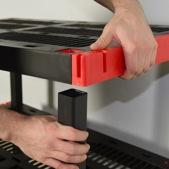 Hot Sale 🎉 Craftsman Modular 5-Shelf Storage Unit - Plastic - 72-in x 40-in x 24-in - Black ⌛ 2 Hot Sale 🎉 Craftsman Modular 5-Shelf Storage Unit - Plastic - 72-in x 40-in x 24-in - Black ⌛ - Image 2