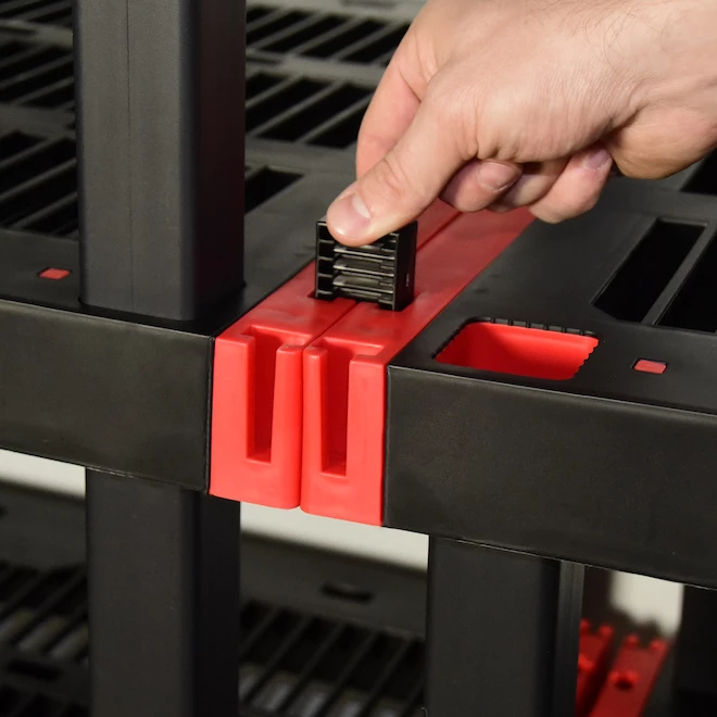 Hot Sale 🎉 Craftsman Modular 5-Shelf Storage Unit - Plastic - 72-in x 40-in x 24-in - Black ⌛ 4 Hot Sale 🎉 Craftsman Modular 5-Shelf Storage Unit - Plastic - 72-in x 40-in x 24-in - Black ⌛ - Image 4