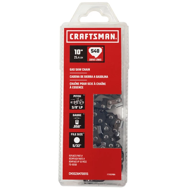 Discount ๐งจ Craftsman 10-in S40 Gas Saw Chain ๐ 1 Discount ๐งจ Craftsman 10-in S40 Gas Saw Chain ๐