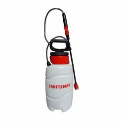 Best Pirce ✔️ Craftsman Portable Sprayer - 2 Gal. Plastic - White/Red 🤩