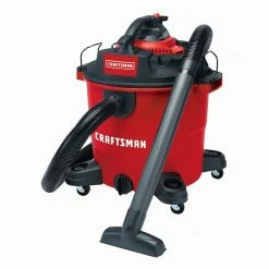 Best deal 🛒 Craftsman 120 V 16-Gal. 6.5 HP Corded Portable Wet/Dry Shop Vacuum 🔔